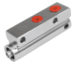 VERCHROMTER FUSSBREMS-ZYLINDER IM FX-STYLE